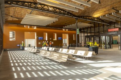 Així és la nova estació d'autobusos de Lleida