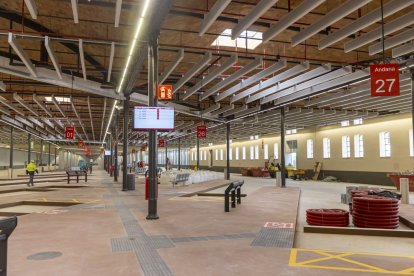 Així és la nova estació d'autobusos de Lleida