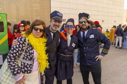 Cursa de Llits del Carnaval de Lleida 2026.