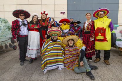 Cursa de Llits del Carnaval de Lleida 2026.