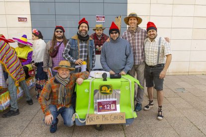 Cursa de Llits del Carnaval de Lleida 2026.