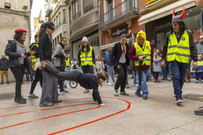 Cursa de Llits del Carnaval de Lleida 2026.