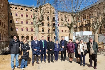 L’arquebisbe d’Urgell va fer una visita d’obres divendres passat. - BISBAT D’URGELL