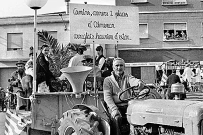 Primeras reivindicaciones de agricultores por Sant Antoni. - J.F./J.G.