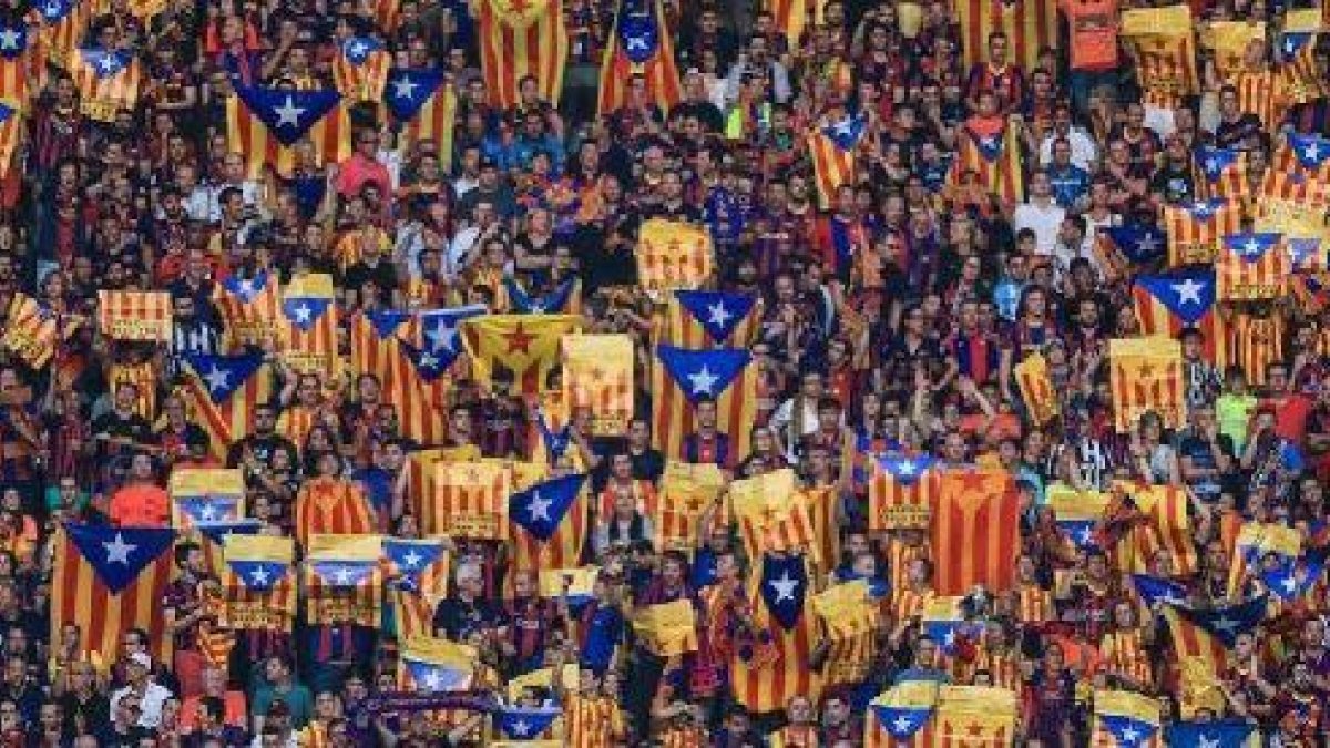 Les estelades del Camp Nou.