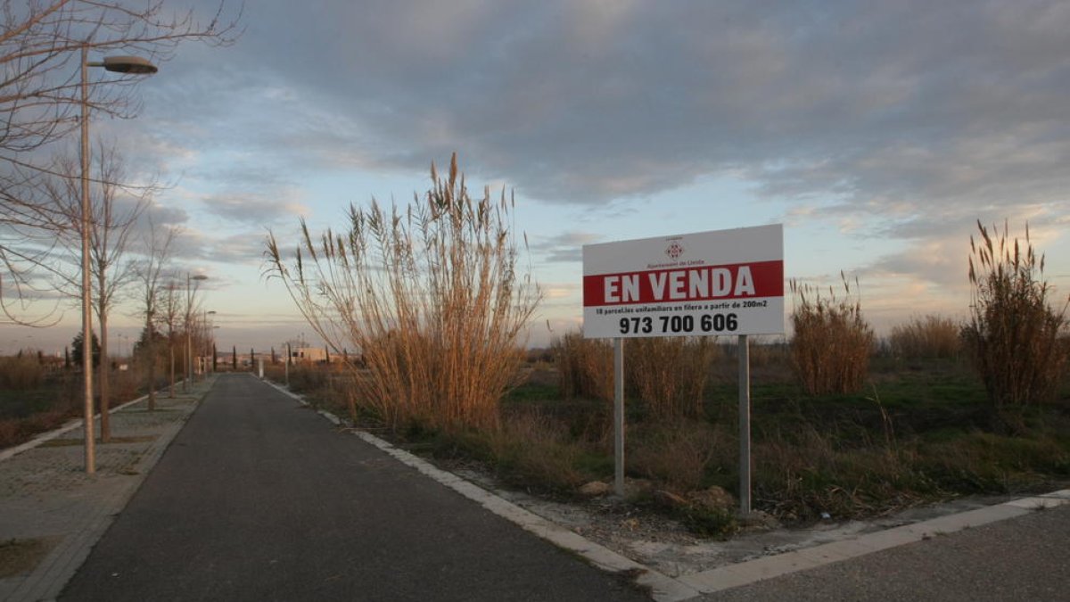 La Paeria va treure a concurs parcel·les a l’expansió de Ciutat Jardí.