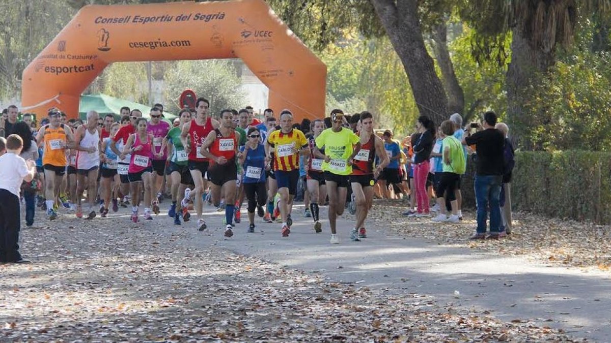 Moment de la sortida de la prova que es va disputar l’any passat.