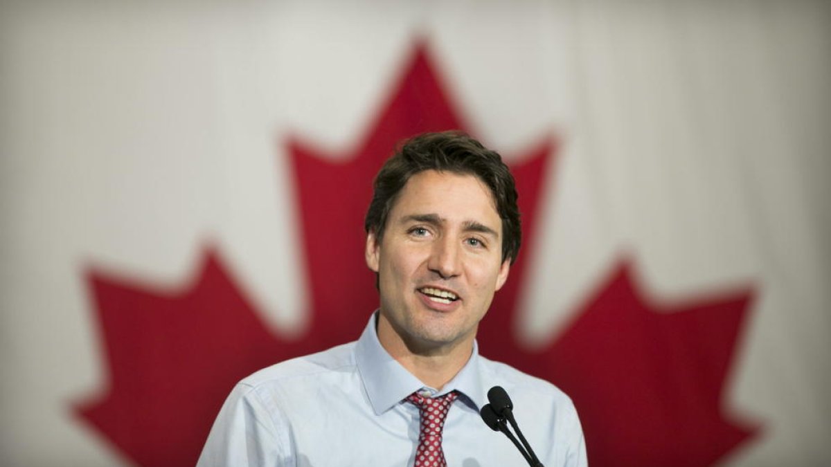 El Primer Ministro Canadiense Justin Trudeau.