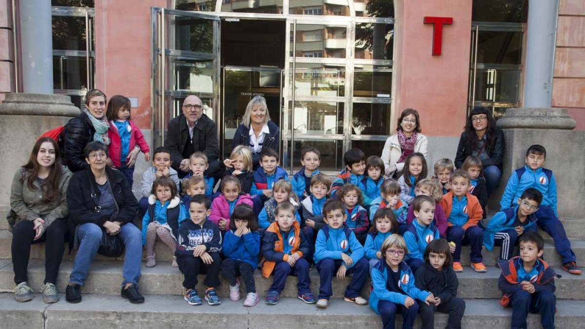 Alumnes de segon de Primària van gaudir ahir d’una obra de teatre a Tàrrega.