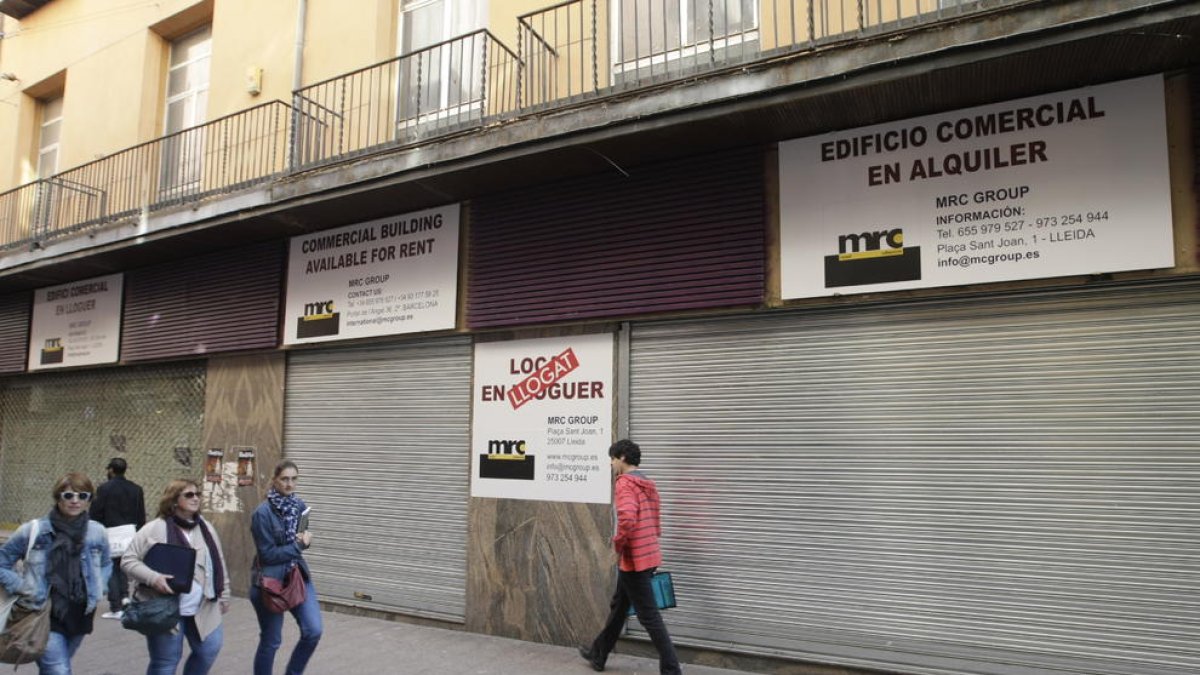 El local, ubicat en el número 35 del carrer Major, està tancat des del juliol, quan se’n va anar Miró.