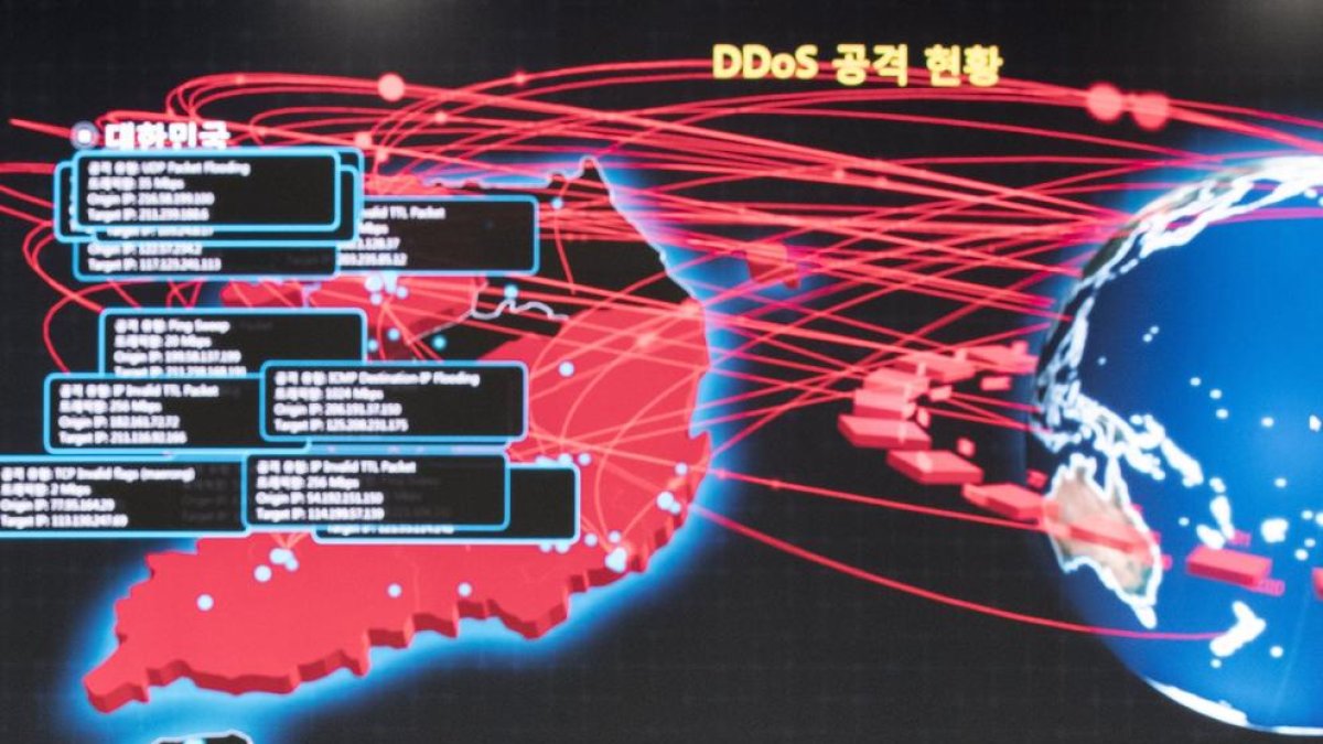 Una desena d'empreses sud-coreanes estan afectades pel ciberatac global.