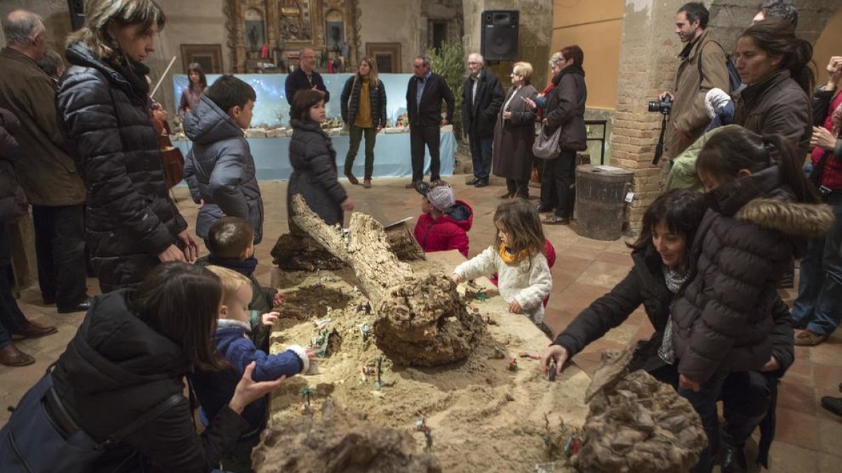 Tradicional mostra de pessebres a Cervera