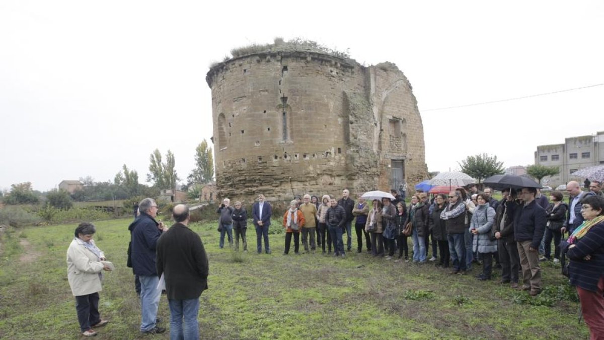 Imagen de archivo de un acto reivindicativo en favor de Sant Ruf. 