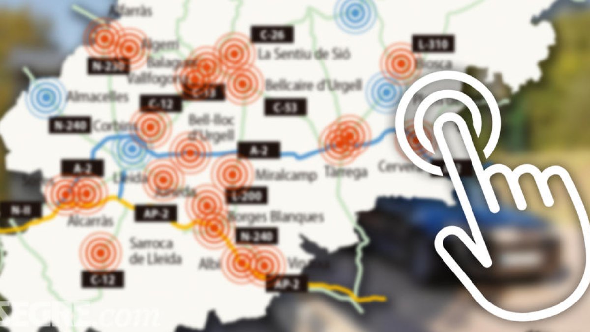 Els 27 radars de Ponent multen en un any 64.000 conductors i recapten tres milions