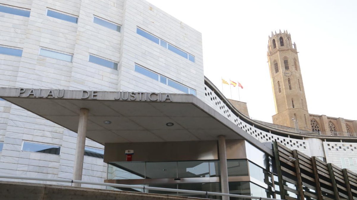 Imatge de l’edifici judicial al Canyeret.