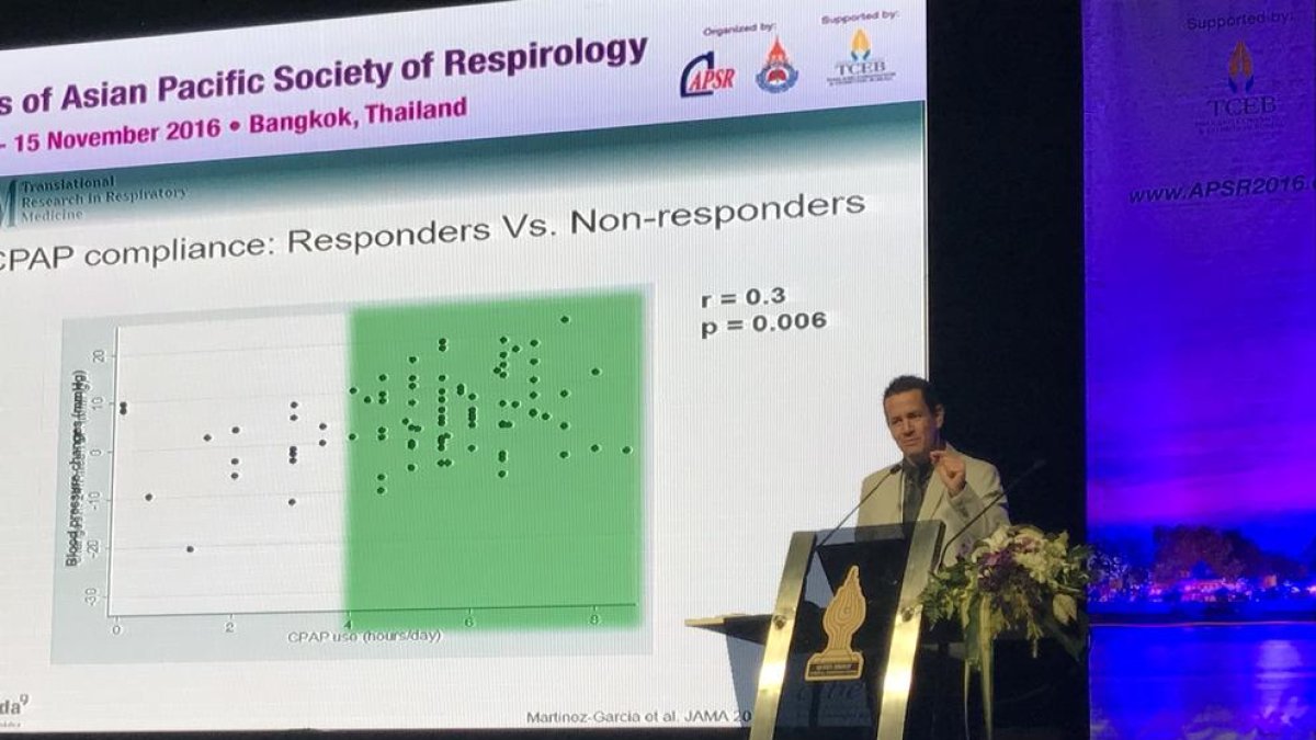 El premi va ser entregat en un congrés a Bangkok, Tailàndia.