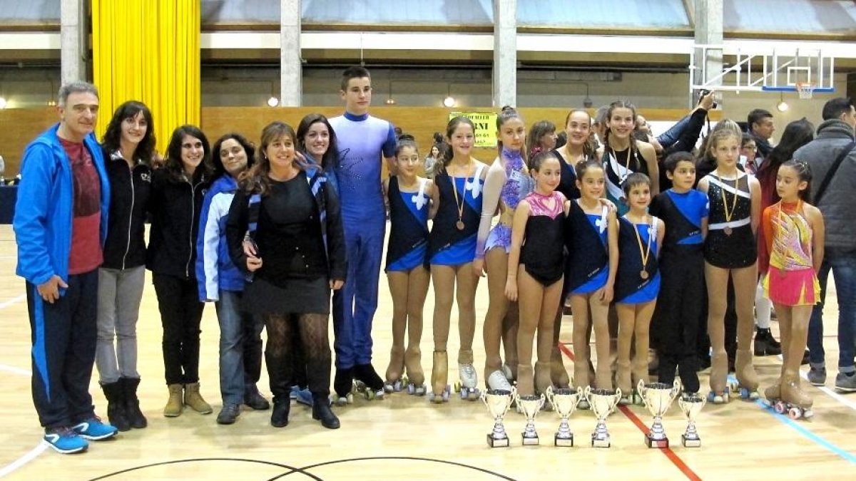 Lleida domina la Copa Catalana de patinaje