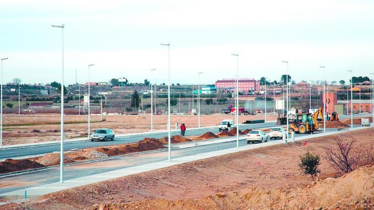 La zona del Tossalet Roig on es farà el cementiri.