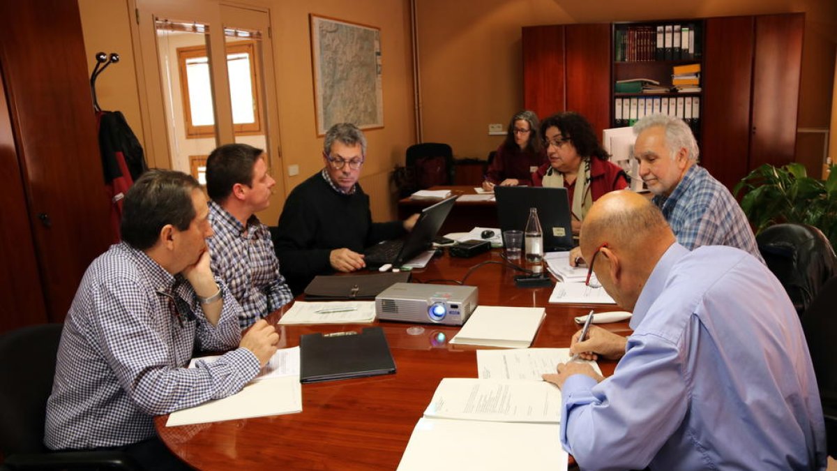 La sesión de la comisión del Parc Nacional de Aigüestortes.