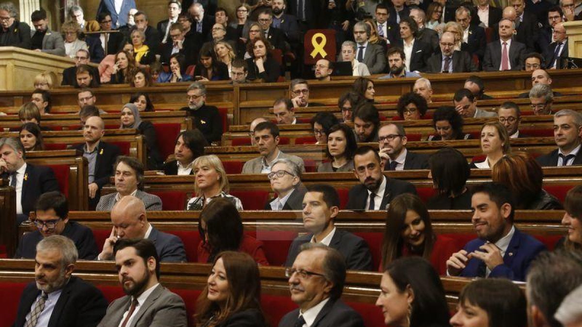 Las votaciones han proclamado a Roger Torrent (ERC) como presidente de la cámara.