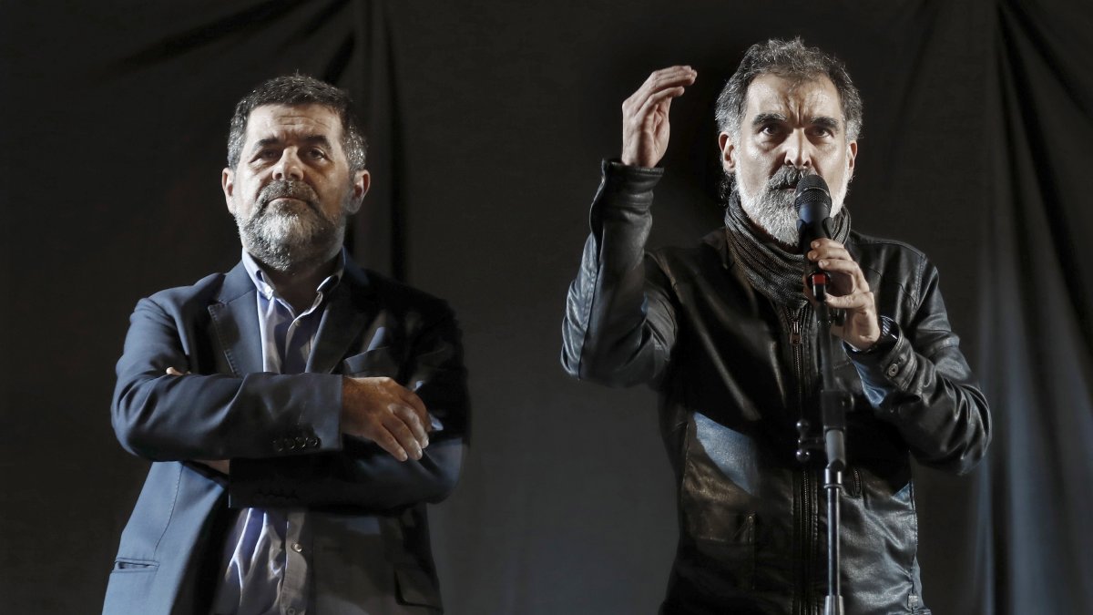 Jordi Sànchez i Jordi Cuixart