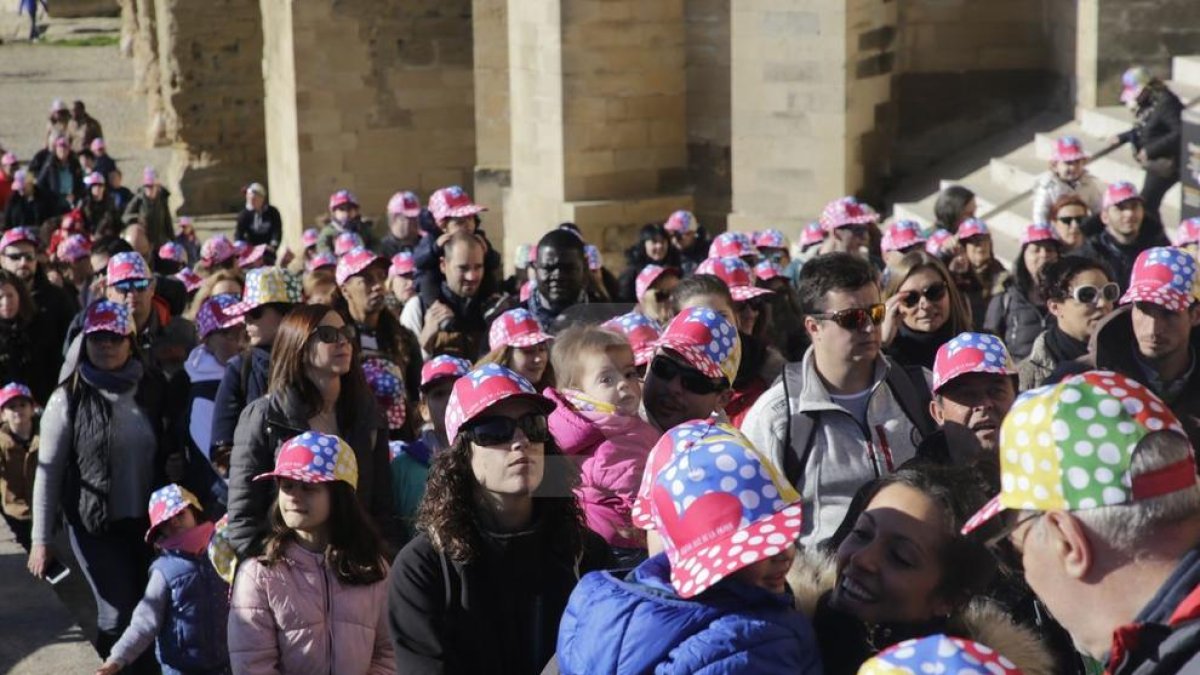 Sis mil persones van assistir a la festa a la Seu Vella de Lleida per recaptar fons contra el càncer infantil