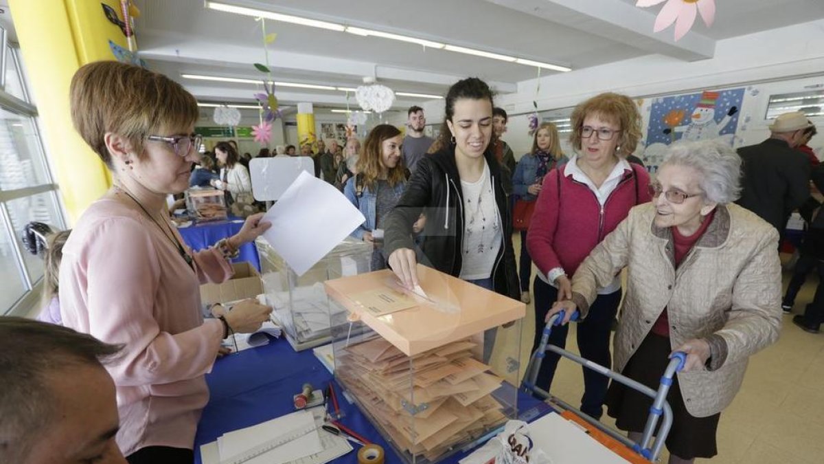 Col·legis electorals a Lleida ciutat i comarques. En actualització...