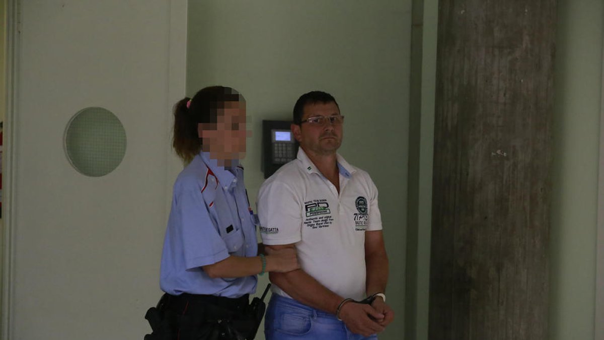 Josep Puig-Gros va ingressar a la presó el 24 de juny de l’any passat.