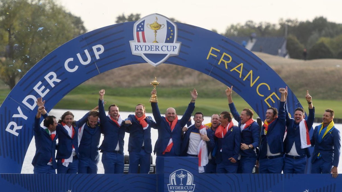 Sergio García hace historia en la Ryder Cup