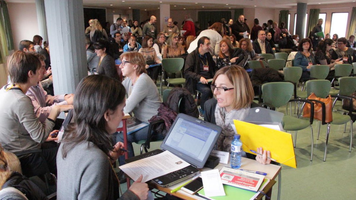 La jornada Meeting Point va posar en contacte empreses amb vacants d’ocupació i persones a l’atur.