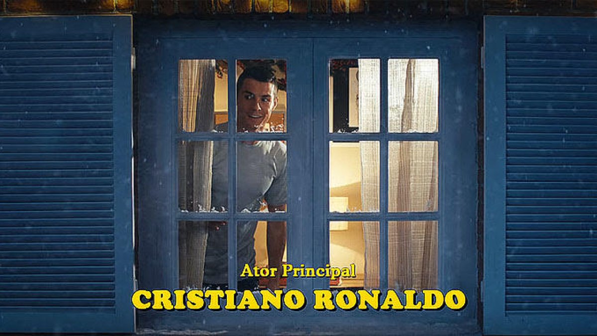 Cristiano, en el curt publicitari.