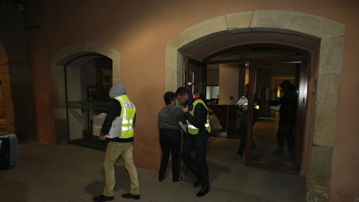 Los Mossos d’Esquadra entraron en el ayuntamiento el pasado 15 de noviembre. 