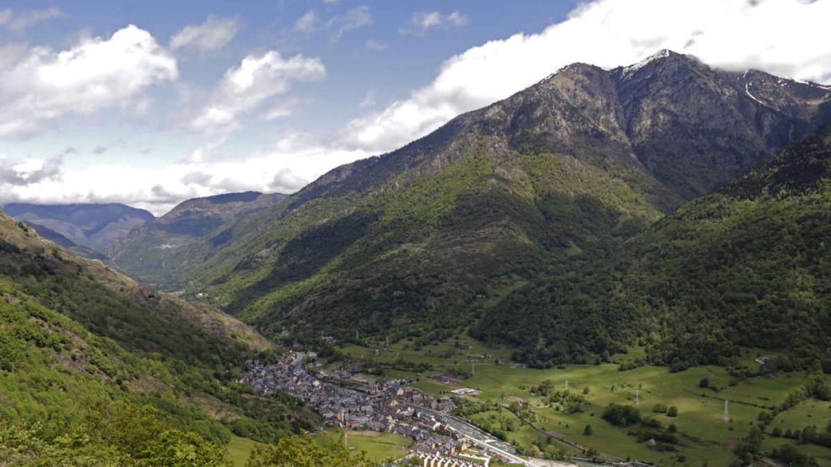 Vista de archivo de la localidad de Bossòst.