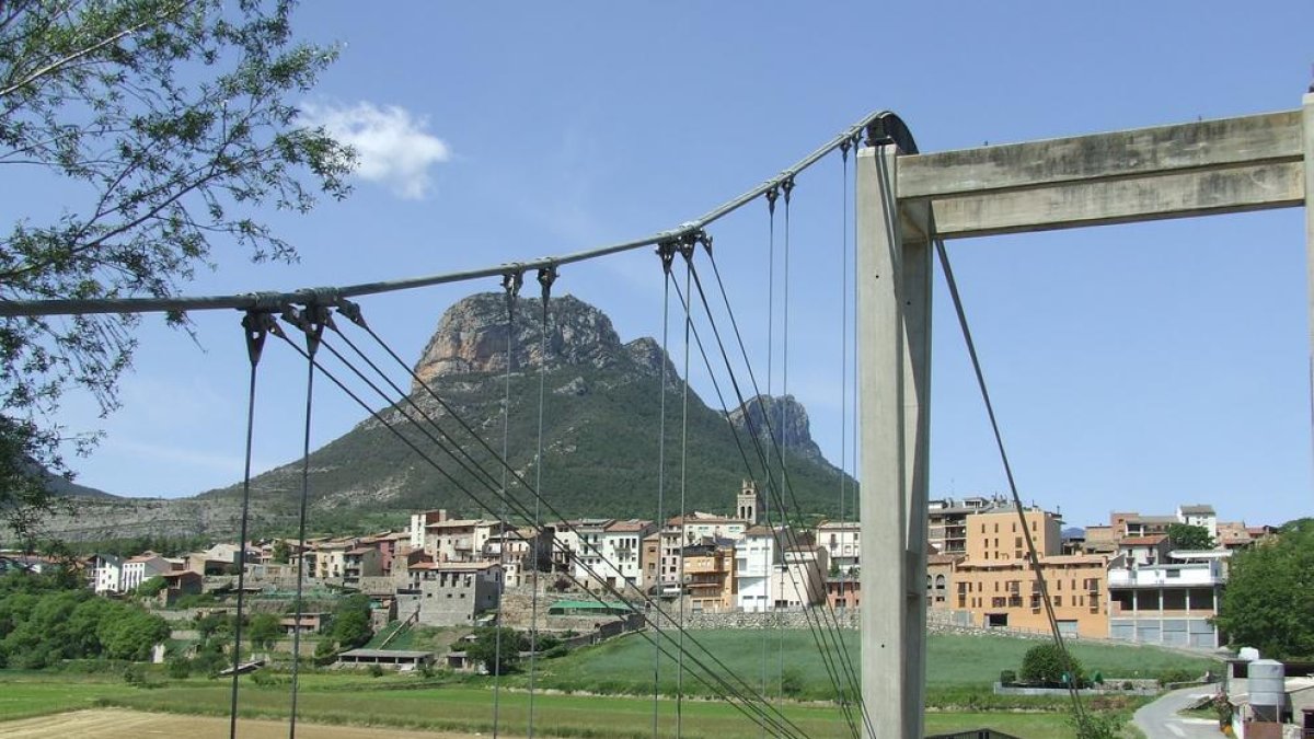 Vista de la localidad de Organyà en una imagen de archivo.