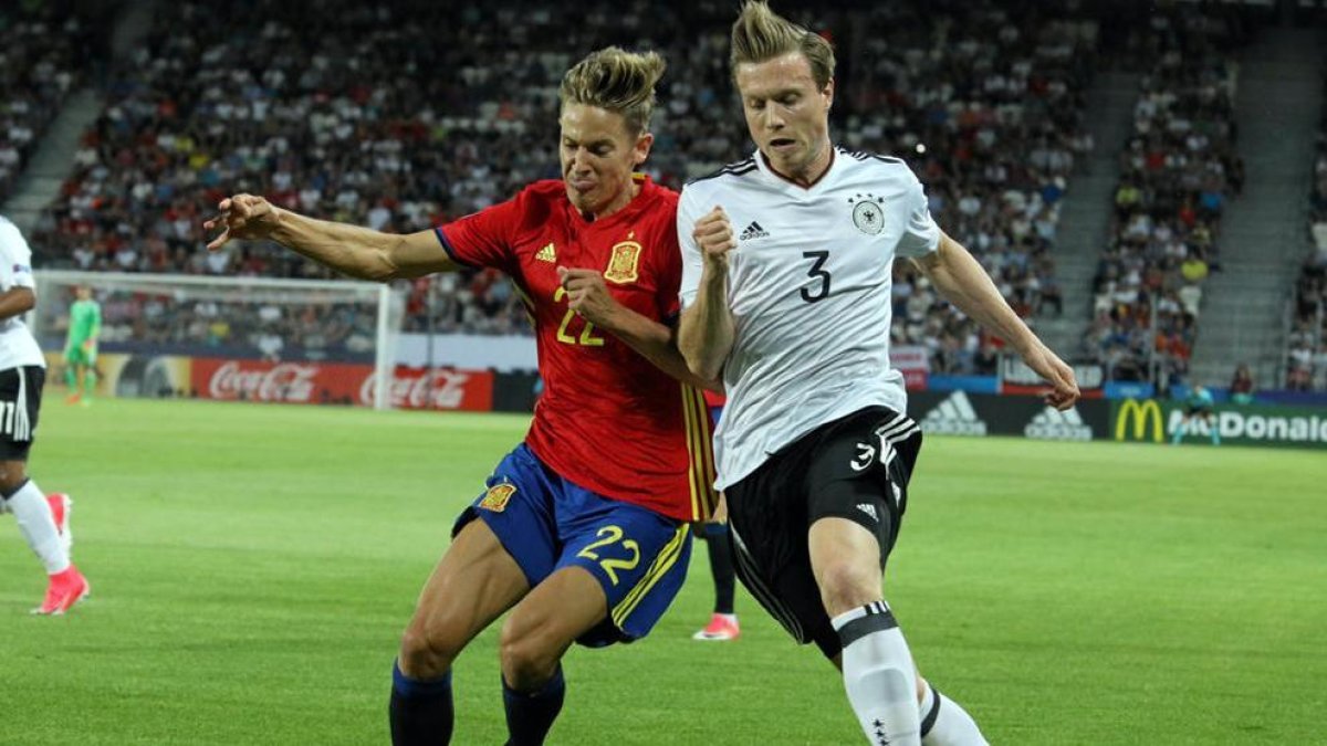 Marcos Llorente, en la final.