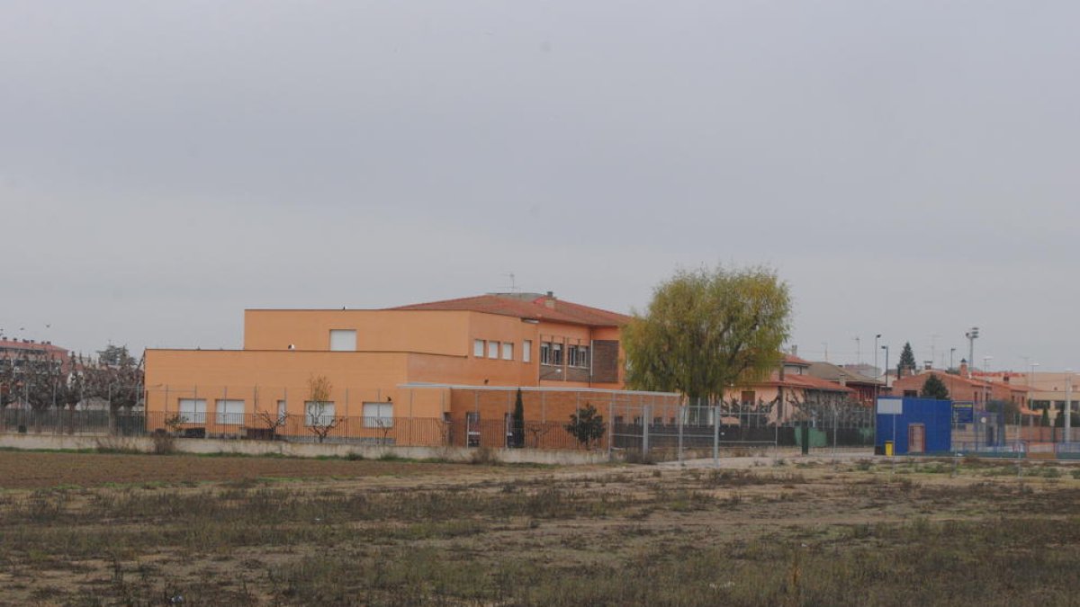 El colegio Mestre Ignasi Peraire. 