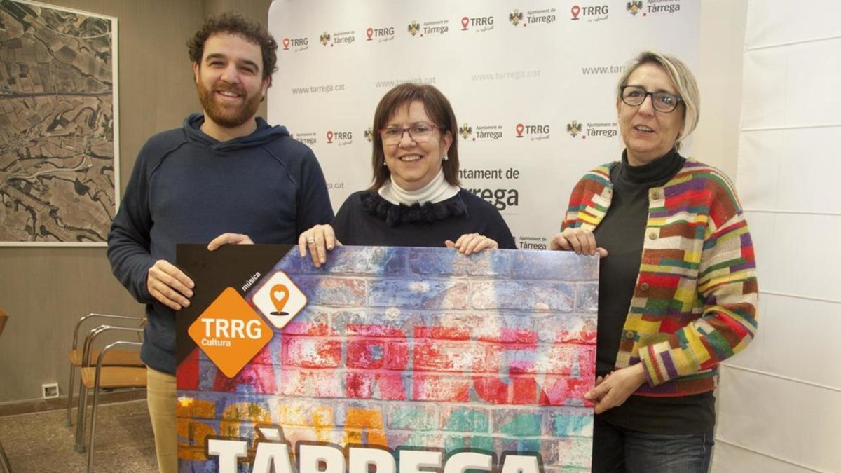 Presentació ahir del nou cicle musical ‘Tàrrega Sona’.