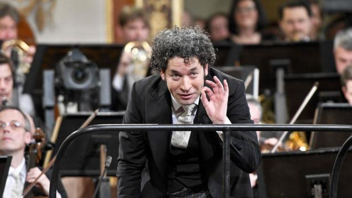 Dudamel con la ‘Marcha Radetzky’.