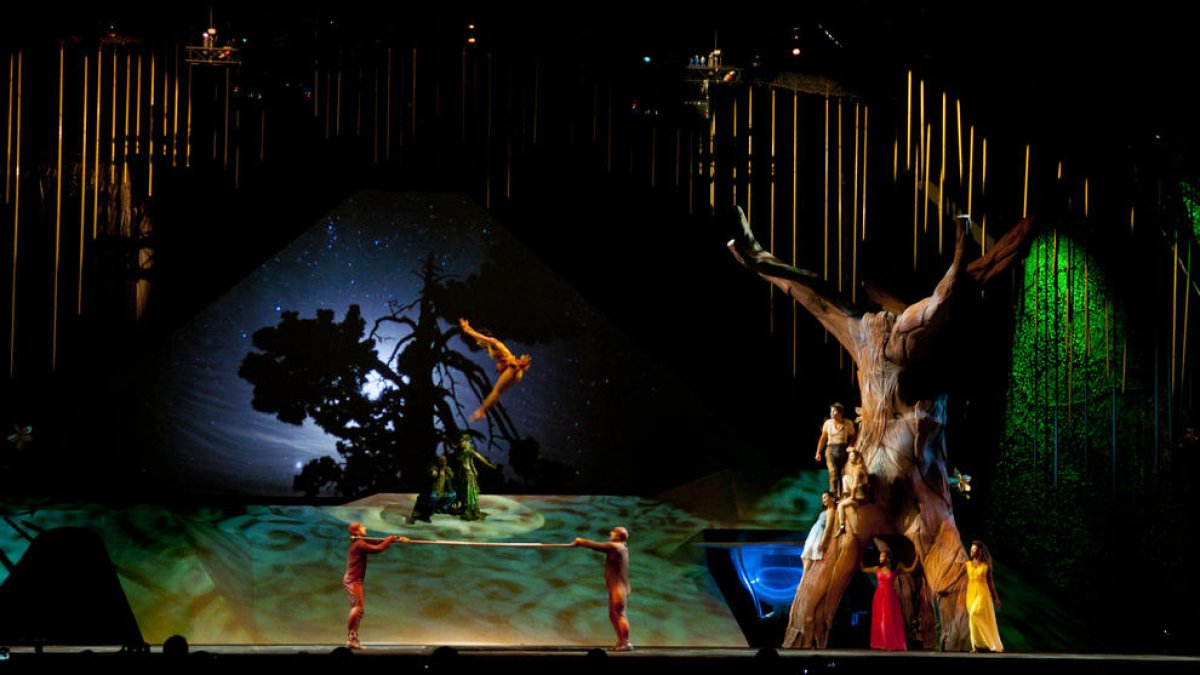 Imatge d’arxiu del Cirque du Soleil a Andorra.