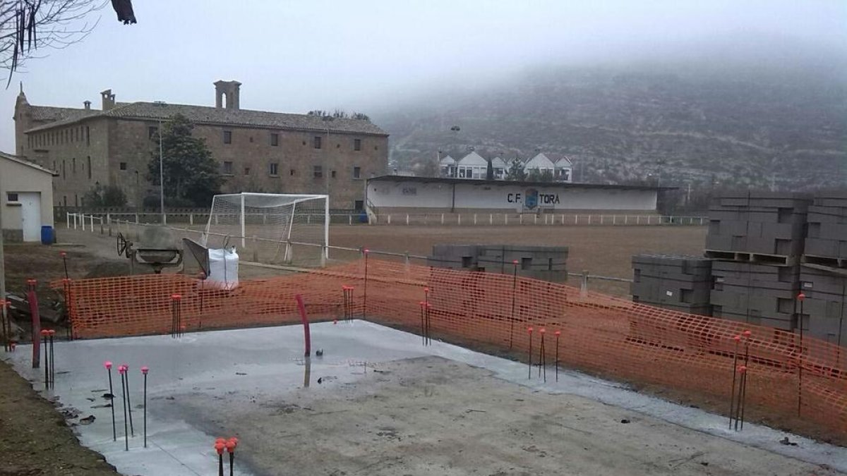 Las obras las llevan a cabo promotores voluntarios del pueblo.