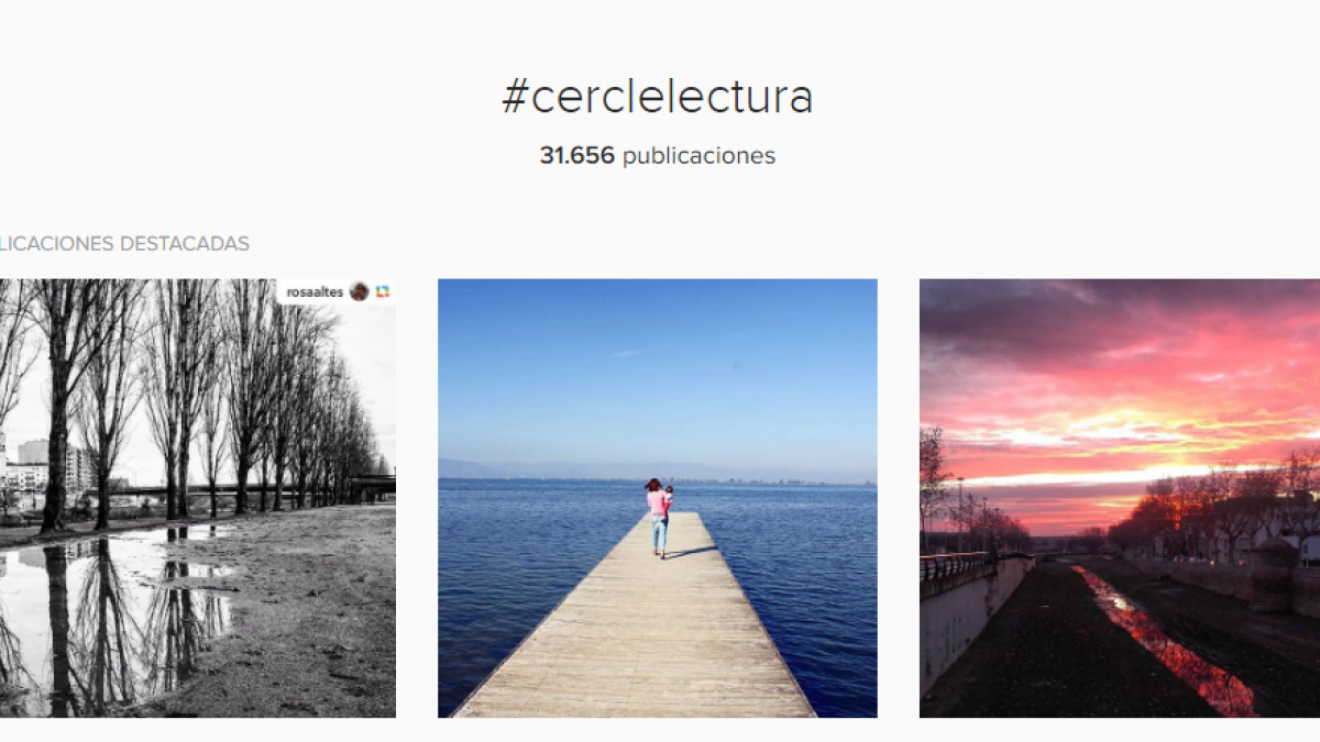 Imatges amb el hashtag #cerclelectura a Instagram.