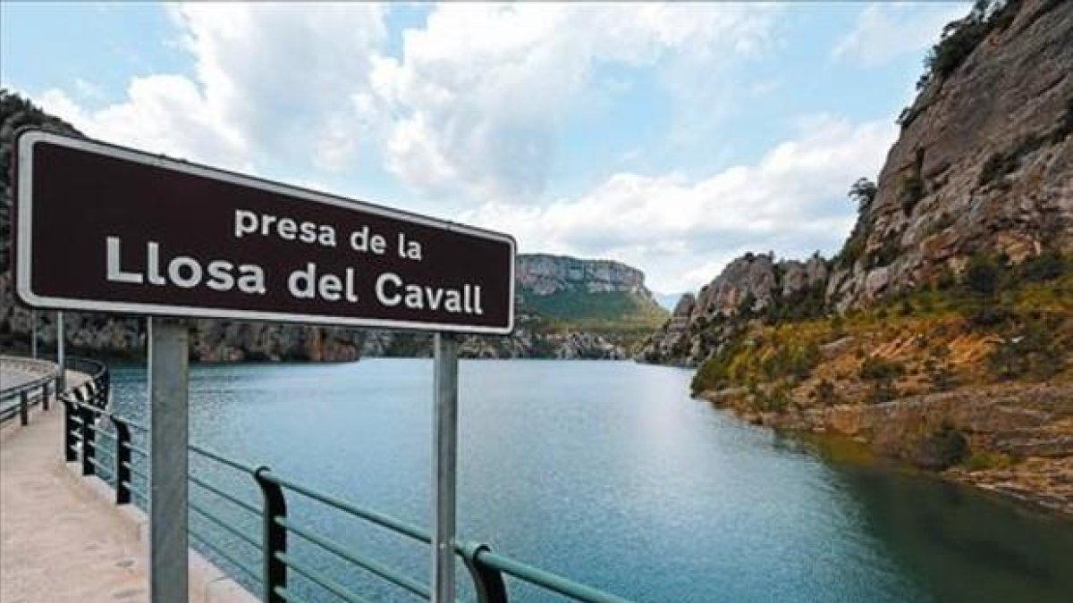 El pantano de la Llosa, donde Navès reclama una captación.