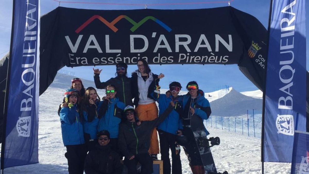 Quatre medalles en snowboard per al CAEI a Baqueira-Beret