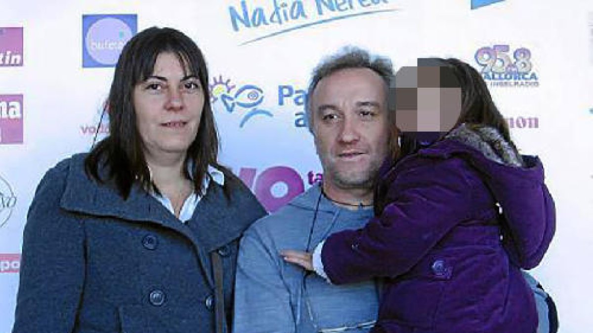 Marga Garau y Fernando Blanco, padres de Nadia. 