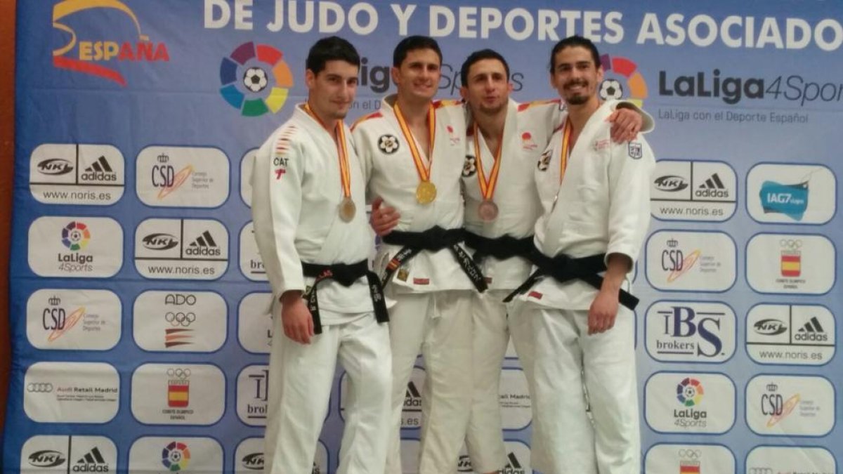 Plata para el leridano Rubén Cabanillas en el Estatal de Jiu Jitsu