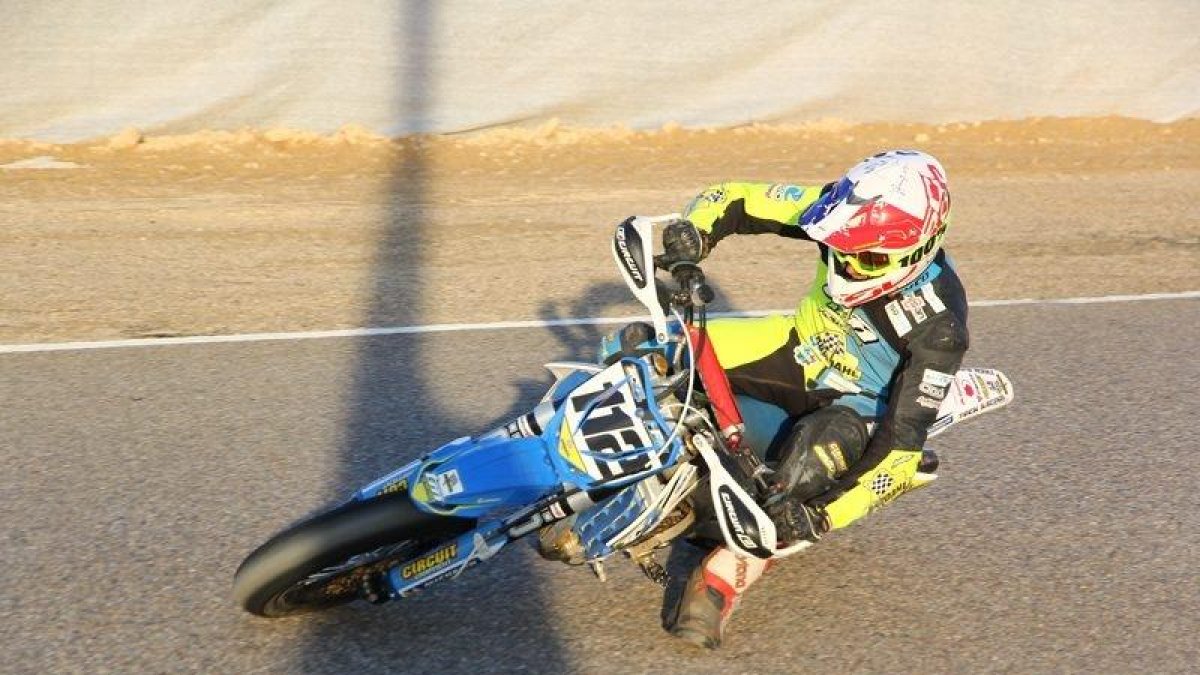 El pilot lleidatà, en una competició de l’any passat.