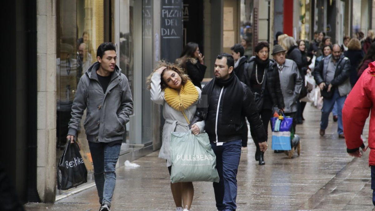 L'Eix Comercial de Lleida.