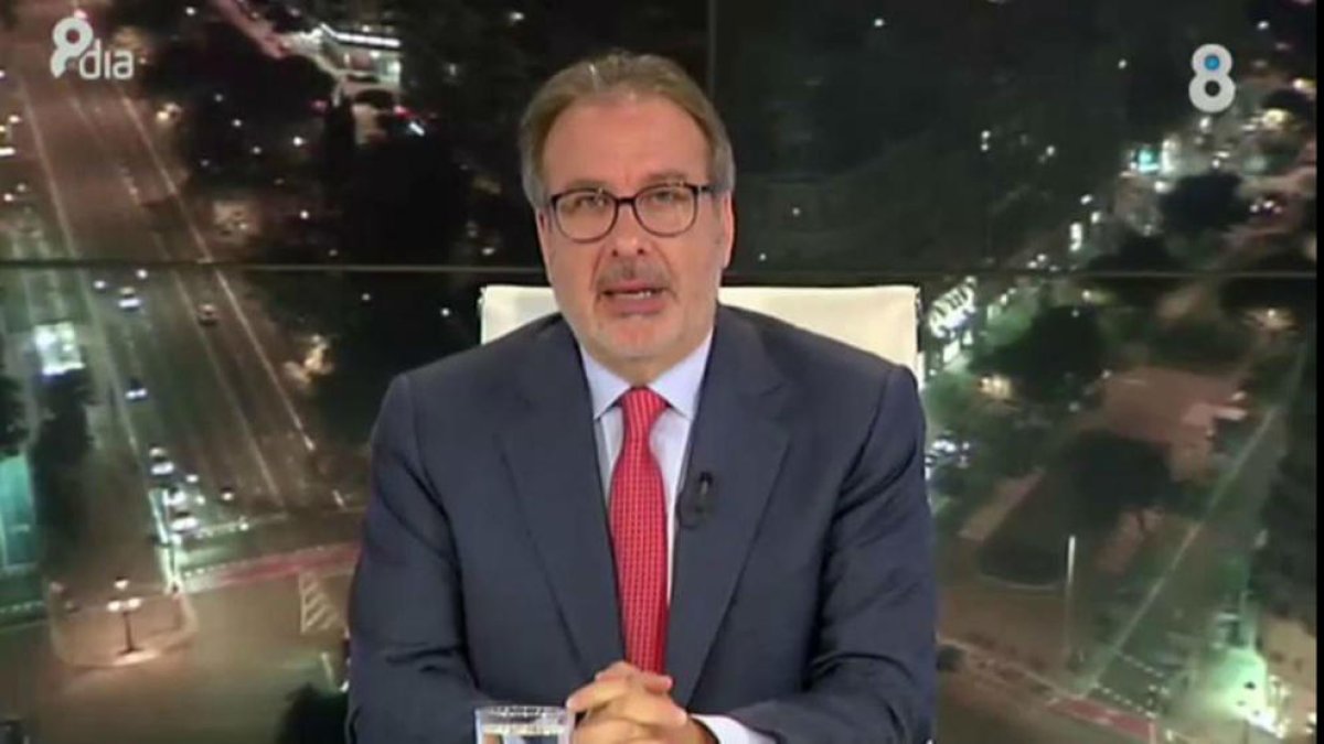 El periodista Josep Cuní deixa 8TV després de sis anys.