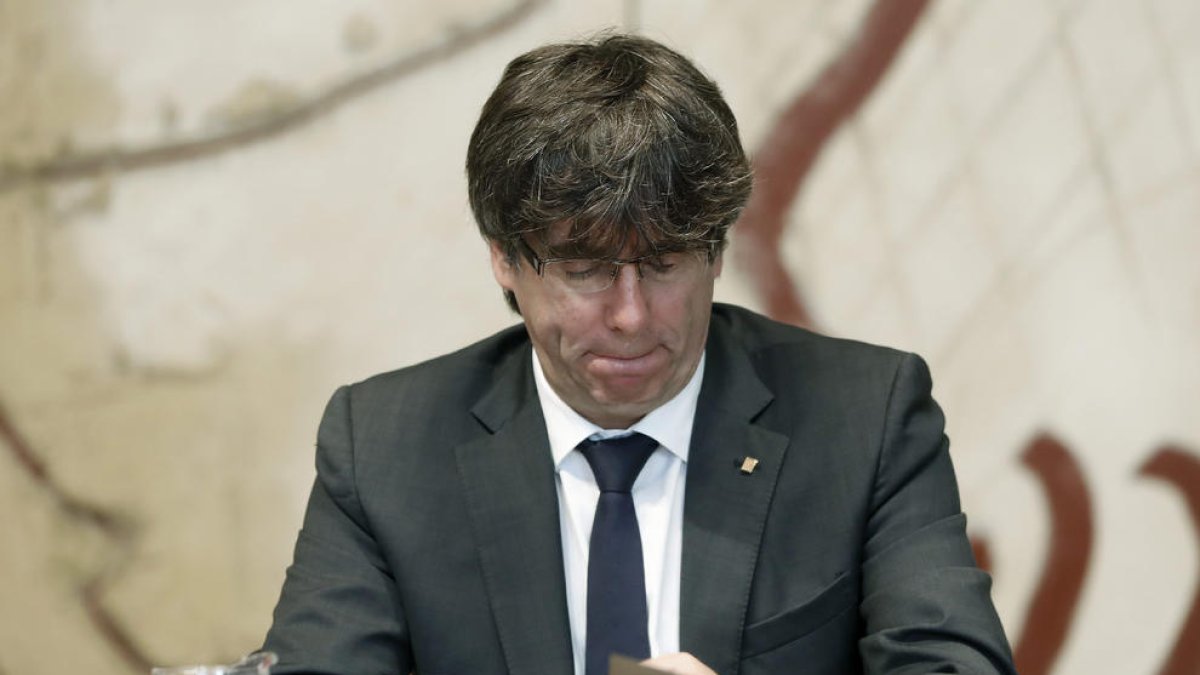 El president de la Generalitat, Carles Puigdemont.