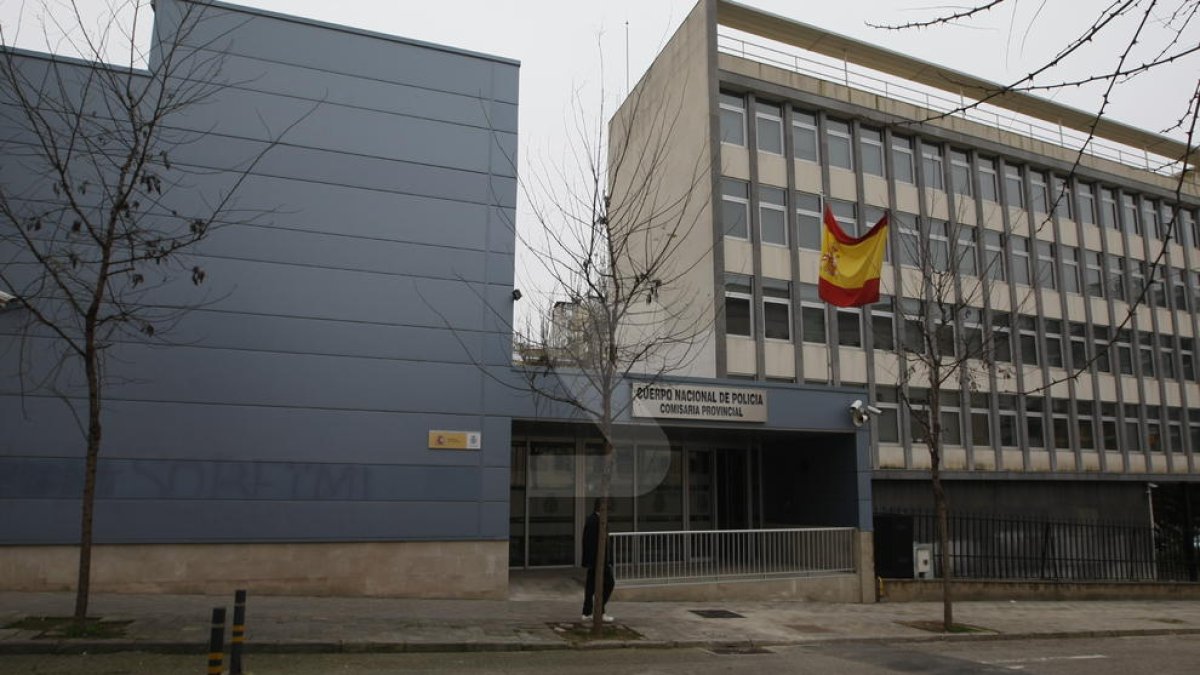 La comissaria de la Policia Nacional a Lleida.